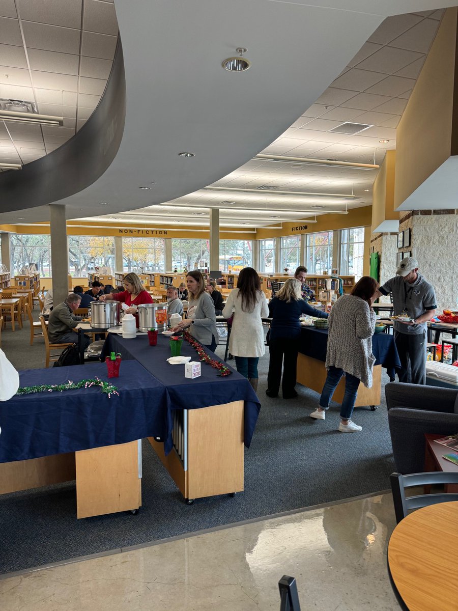 Champion HS Library tweet media