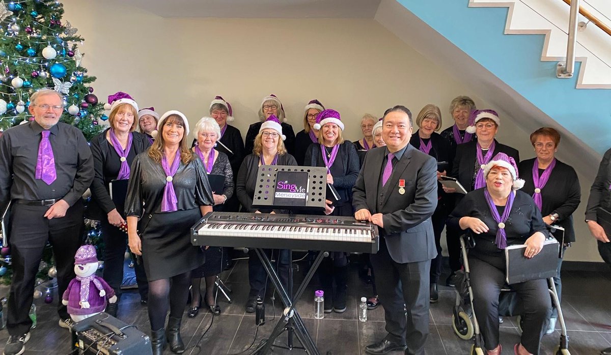 Network Space had special guests at our head office, Centrix House with SingMe Merseyside choir performing to raise money for Crisis Homelessness and Dementia UK. The audience also enjoyed mince pies &amp; mulled wine and raised £514 to be split between the two charities.