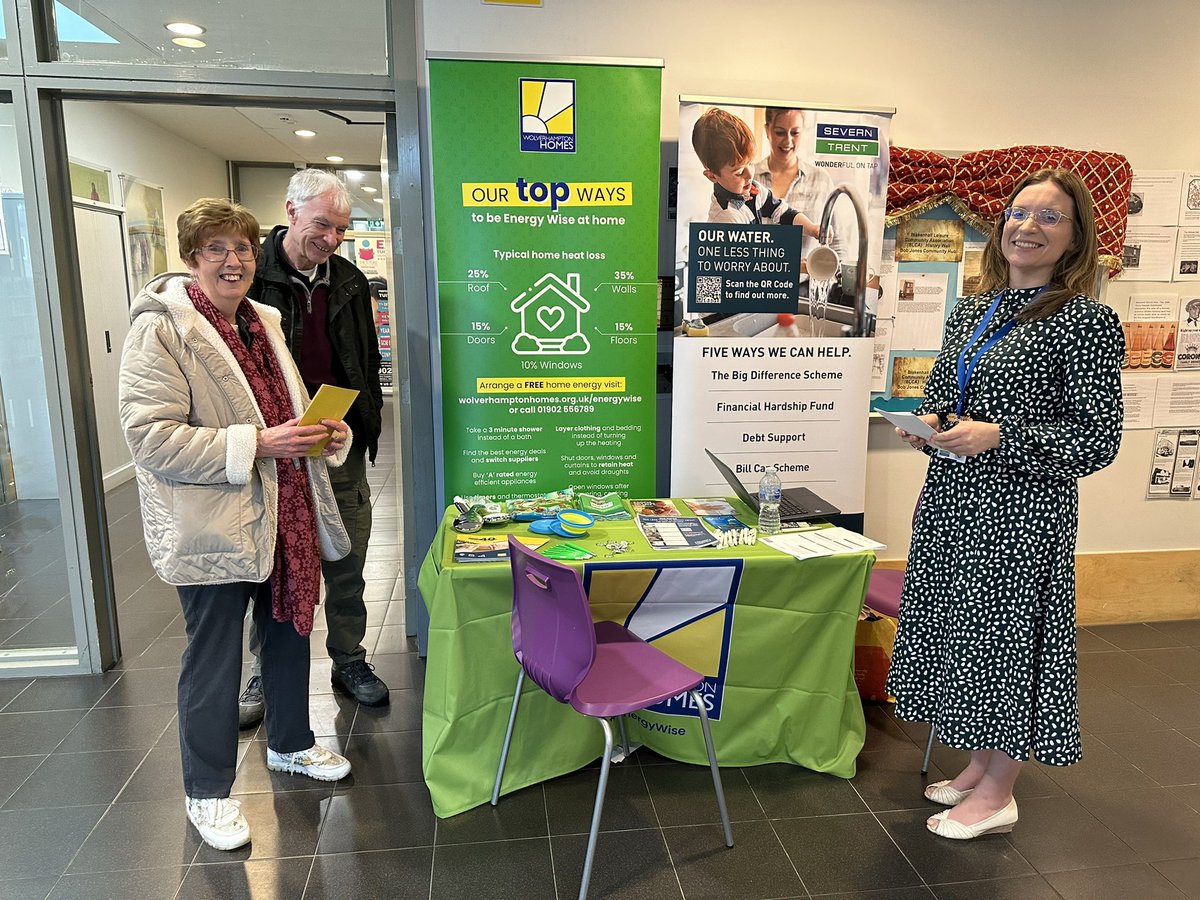 🎉 Closing @WolvesHomes pop-up surgery @TheBJCH on a high note!💧 Slashed water bills, prioritised energy assistance, met an energy-savvy couple embracing solar power. Thanks to all who joined—let's carry this momentum for a greener more connected community! 🌍👏 #CommunityImpact