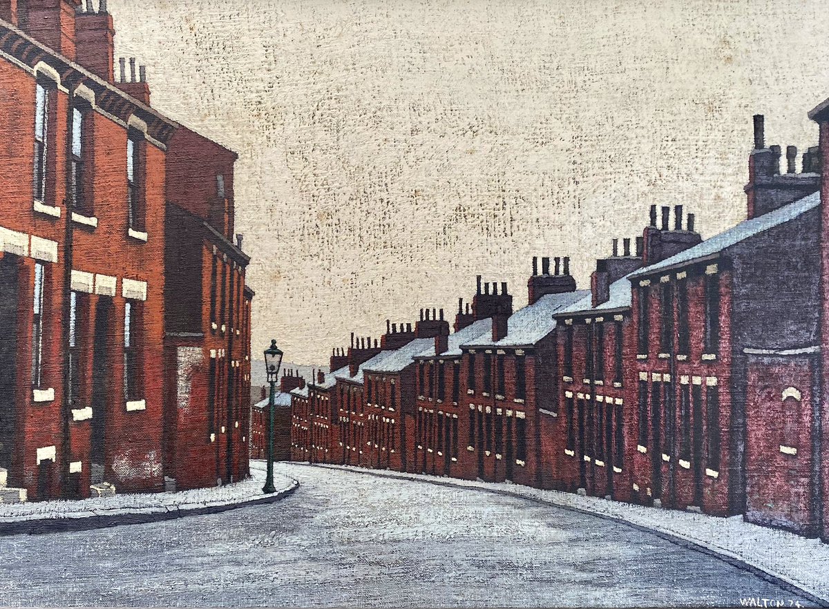 gallerycheshire's tweet photo. Stuart Walton - Leeds, painted in 1974.
#stuartwalton #northernart @GrimArtGroup https://t.co/SVRWbFzfzY