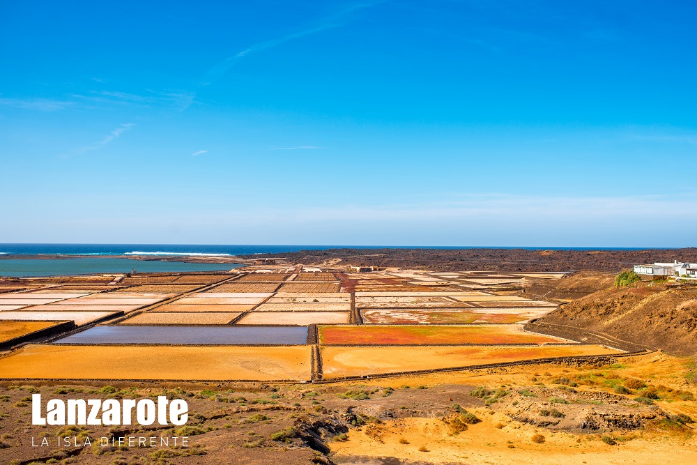 Este curioso paisaje son las salinas de Janubio, en LANZAROTE. ¿Has podido visitarlas? #LoveLanzarote #LoveLaGraciosa @turismolzt 👉🏼 ow.ly/zR7g50PTgpF