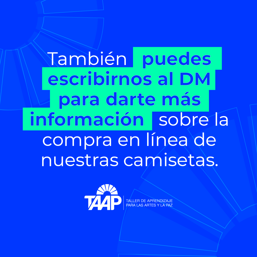 fundaciontaap's tweet photo. Diseñadas con amor y portadoras de un mensaje de esperanza, estas camisetas representan nuestro compromiso con la creatividad, la igualdad y la construcción de un mundo mejor. Sé parte de esta historia de cambio. https://t.co/yJn2ZItuAf
