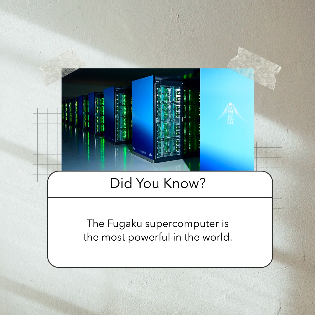 mesalehcom's tweet image. All hail the Fugaku!

#technologyfacts #technologytrends