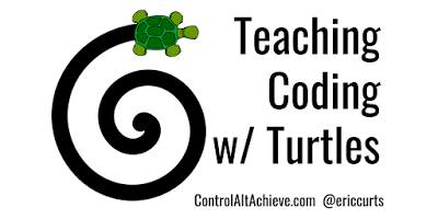 Teaching Coding with Turtles controlaltachieve.com/2017/12/turtle… Using Logo to teach coding for kids #ControlAltAchieve
