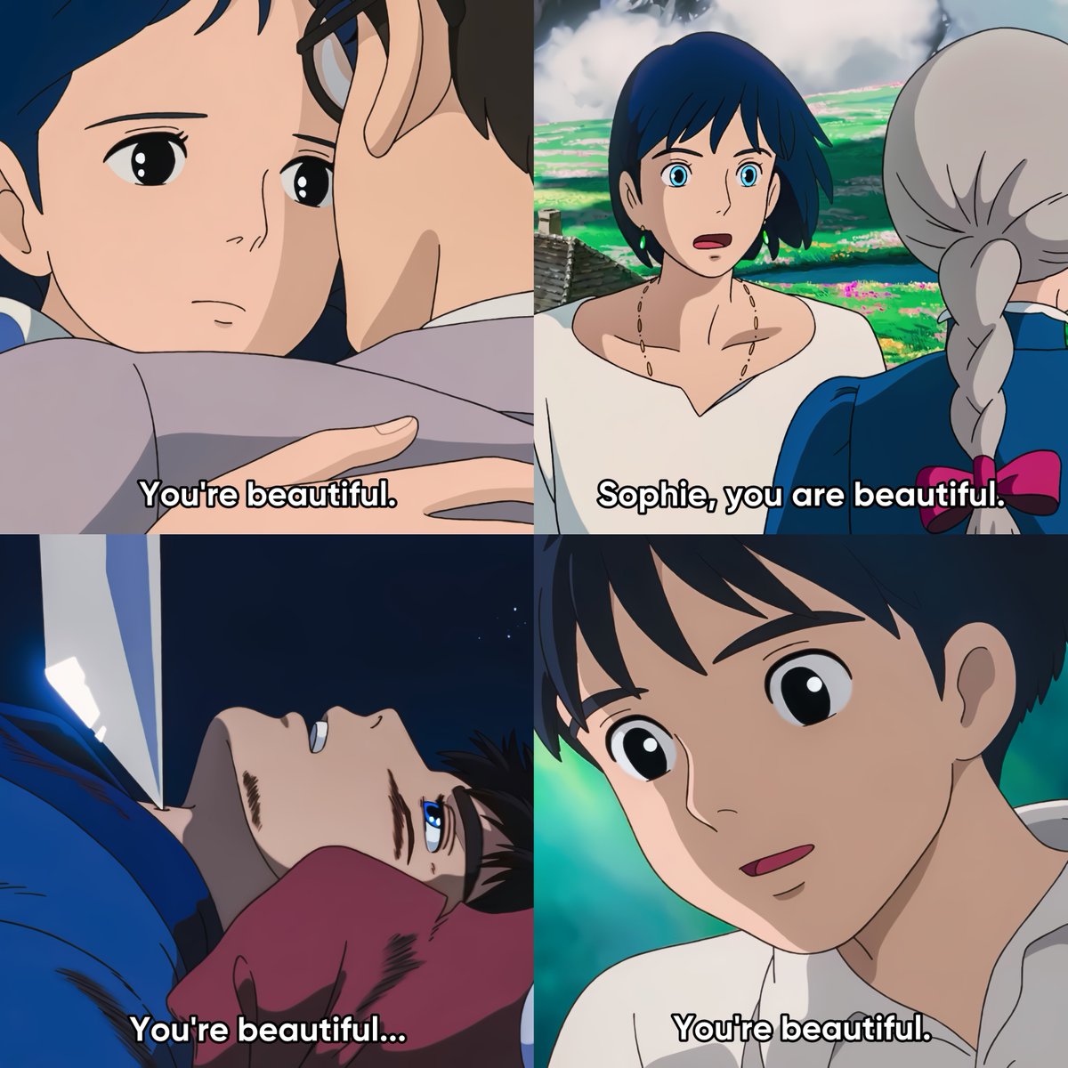 Love language in Ghibli world ❤️