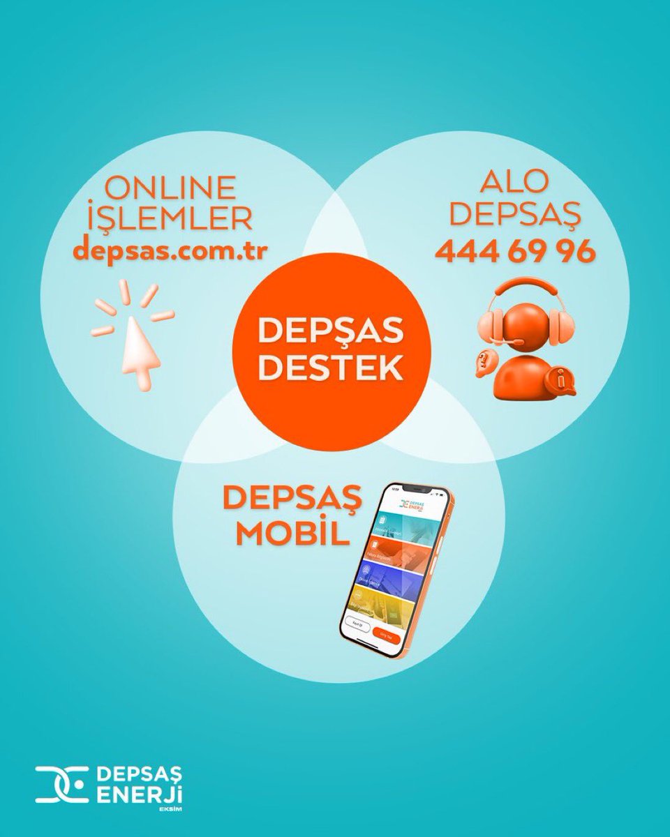 Her an hizmetinizdeyiz. Bize her yerden ulaşabilirsiniz!

#DepsaşEnerji #BizeUlaşın #Enerji