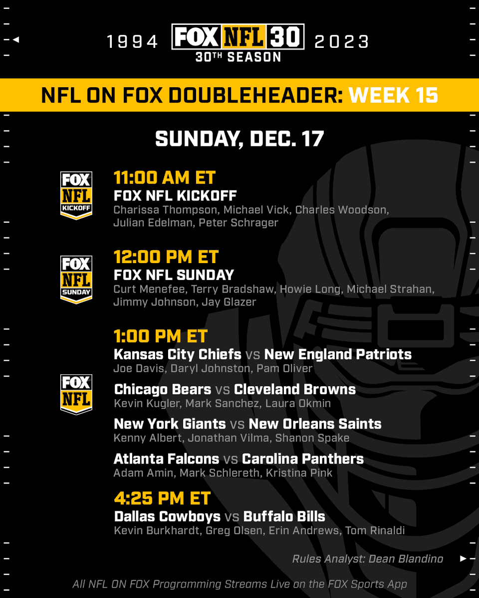 FOXSportsPR's tweet photo. The @Cowboys and @BuffaloBills headline #AmericasGameoftheWeek for one of the season's best doubleheaders 🏈
Local listings: https://t.co/xhF9Sq9M3r https://t.co/NoToLQSo1H