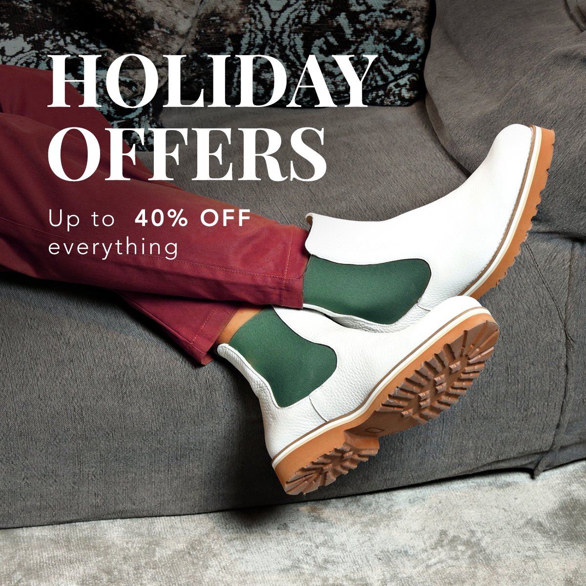 Holiday shopping is in full swing... Don't miss our most irresistible offers for gentlemen >> bit.ly/3FZDOS3