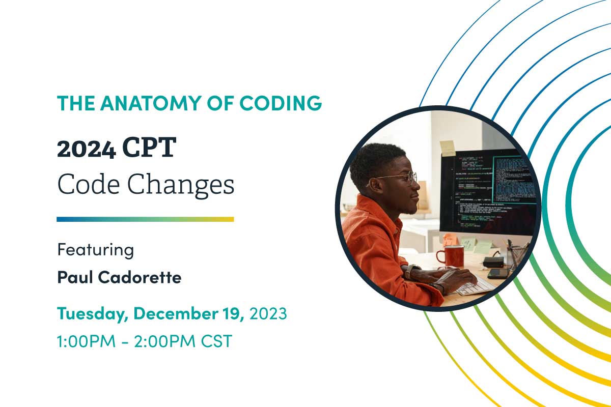 nimblercm's tweet image. 📅 Save the date for our upcoming coding course, “2024 CPT Code Changes.”
This virtual session is next Tuesday, December 19 at 1-2pm Central. We hope you can attend!
Register now ➡ bit.ly/3tlhnmv
#codingwebinar #revenuecycle #surgerycenter #RCM #ASC