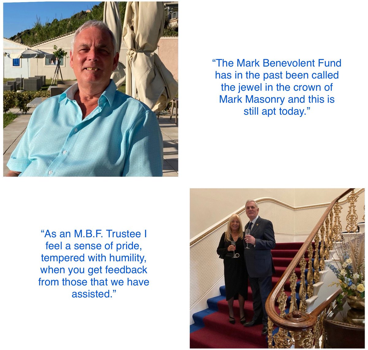 Past President of the Mark Benevolent Fund tweet media