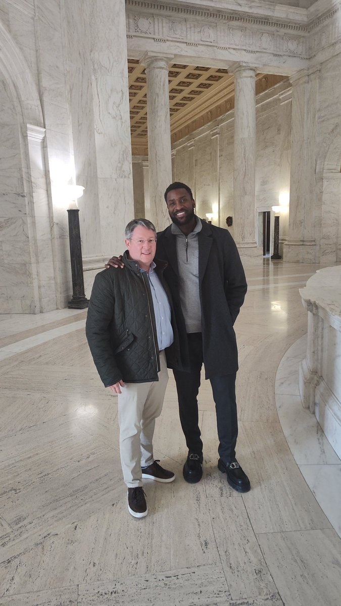 Jason Webb (@capitoladvocate) on Twitter photo Another perk of working at the Capitol is getting to meet different people who support various interests including the one and only <a href="/MKG14/">Mike Kidd-Gilchrist</a>! He's working on #legislation to address #stuttering at an early age
#BBN #servantleadership <a href="/UKCoachCalipari/">John Calipari</a>
Thanks <a href="/AbbyReale/">Abby S. Reale</a> for the intro Another perk of working at the Capitol is getting to meet different people who support various interests including the one and only <a href="/MKG14/">Mike Kidd-Gilchrist</a>! He's working on #legislation to address #stuttering at an early age
#BBN #servantleadership <a href="/UKCoachCalipari/">John Calipari</a>
Thanks <a href="/AbbyReale/">Abby S. Reale</a> for the intro