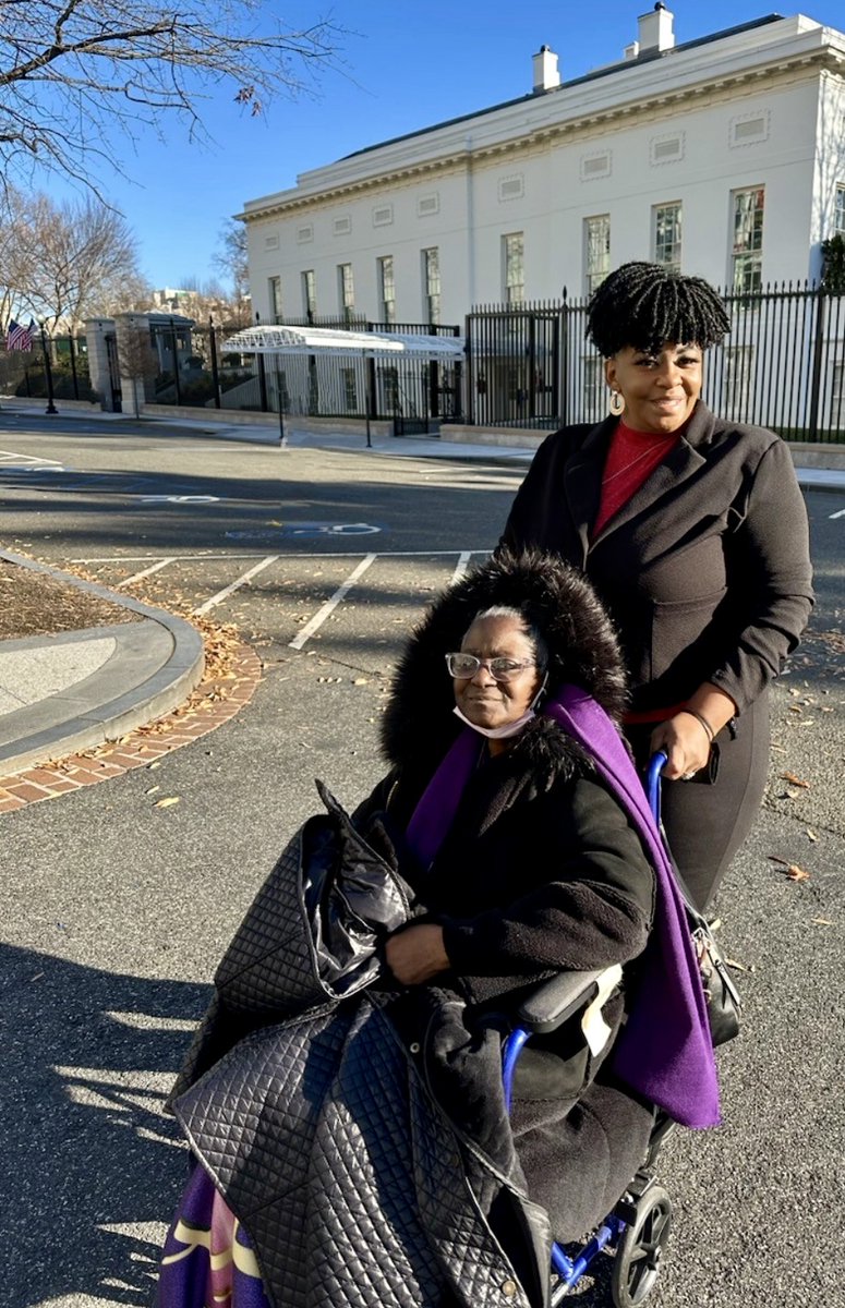 Angela, a home care worker from PA shared her story at the @WhiteHouse today. Angela made it clear that the American Rescue Plan has been instrumental and care workers still need an investment that ensures they are respected, protected and paid!