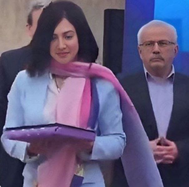 Islamic Republic of Injustice:

Dr. Fatemeh Rajaei-Rad, a female surgeon, has been expelled from the Medical Sciences University in Babol, Iran, for receiving an award without covering her hair at a ceremony in October. Her medical license has also been revoked. 
#فاطمه_رجایی‌راد
