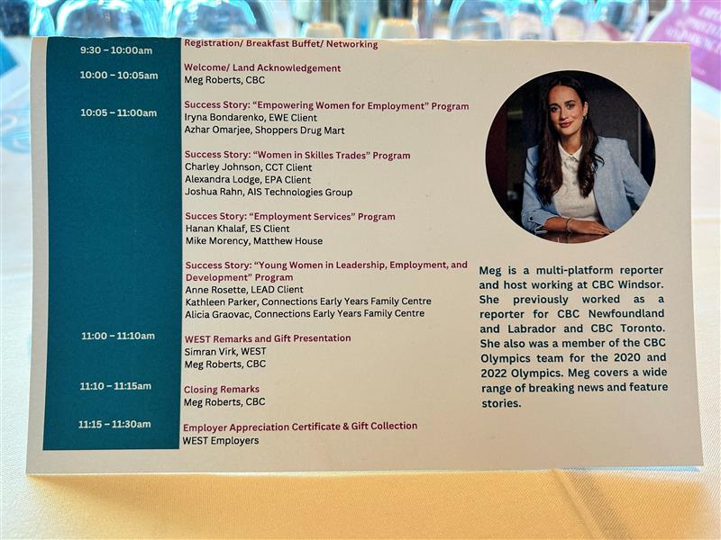 🩷 WEtech was honoured to attend the <a href="/WESTofWindsor/">WEST Inc. of Windsor</a> Employer Appreciation &amp; #Networking Event today at <a href="/CaesarsWindsor/">Caesars Windsor</a>.

Showcasing vital programs like Empowering Women for Employment (EWE) &amp; Young #Women in Leadership and Development (LEAD), and highlighting industry partners.