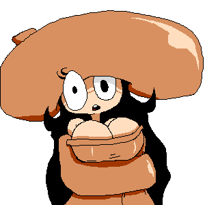 mushroom whiff big... you know what🔞 #art #Pizzatowerfanart #mushroomgirl
