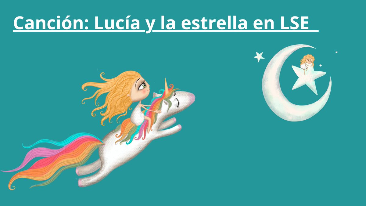 📣 ESTRENO, ESTRENO 📣
A lo grande, estreno de la canción Lucía y la estrella
Compuesta: Manuel Bernet.
Voces: Valeria y Marco Bernet.
Jacarandá Estudios.
Intérprete de LSE: Guadalupe Moya 
<a href="/esthervolta/">esthervolta</a>
<a href="/EditorialBaseES/">Editorial Base (ES)</a>
#luciaylaestrella #LSE #canción

youtu.be/w_D4wTnZ8y4
