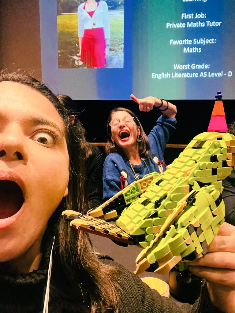 ~Dr Arianna | آریانا | 🍉 | #FreeIran #مهسا_امینی (@geometari) on Twitter photo Absolutely *loved* taking part in <a href="/NHM_Explorers/">NHM Explorers Programme</a>'s "Build A Museum" today, talking maths + natural sciences.
Thank you to the brilliant <a href="/ThenSheAppears/">Nuz. | নুজহাত (She/Her)</a> for everything, the awesome folks who voted #TeamMaths, and the wonderful @sarumahdi for this woosh selfie w. lego kakapo.😍 Absolutely *loved* taking part in <a href="/NHM_Explorers/">NHM Explorers Programme</a>'s "Build A Museum" today, talking maths + natural sciences.
Thank you to the brilliant <a href="/ThenSheAppears/">Nuz. | নুজহাত (She/Her)</a> for everything, the awesome folks who voted #TeamMaths, and the wonderful @sarumahdi for this woosh selfie w. lego kakapo.😍