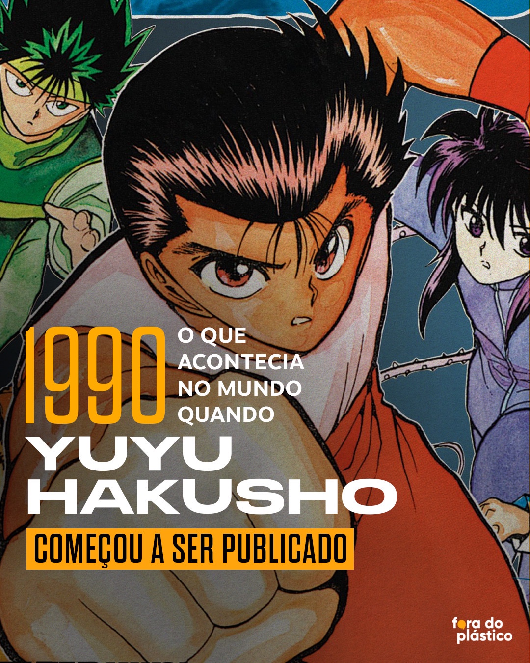 Yu Yu Hakusho – Anime Comics  Biblioteca Brasileira de Mangás