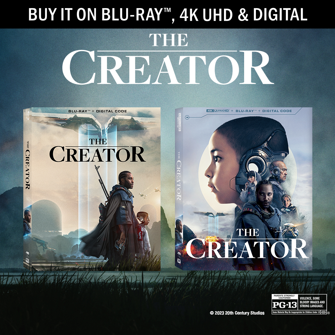 The Creator on X: Bring home #TheCreator today. Buy it now on Blu