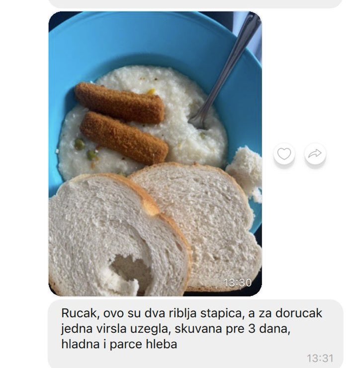 Kuma salje sliku iz decije bolnice u NS. Sramota! Ako ne mozemo da obezbedimo najbolje uslove za nasu decu, onda bolje da nas nema. Pamet u glavu na izborima… Poruka za botove: i neko vas ce nekad biti u ovoj situaciji, razmislite o tome #caosvima #srbija