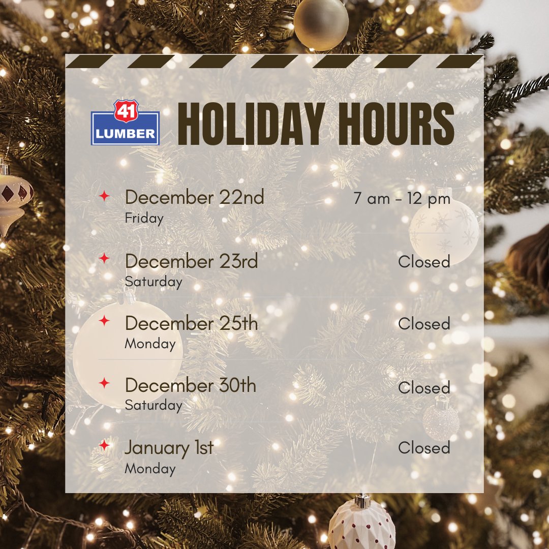 41 Lumber tweet media