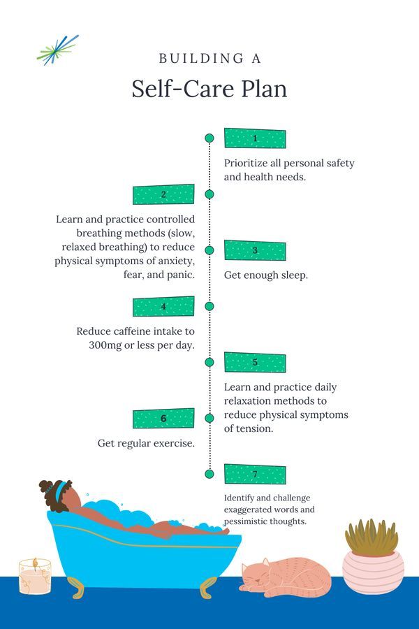 Stress or anxiety are normal reactions to a traumatic event. These techniques may help you in your recovery. Here's your holiday self-care plan! More info: mentalhealthcommission.ca/resource/build… #mhccHealthyHolidays