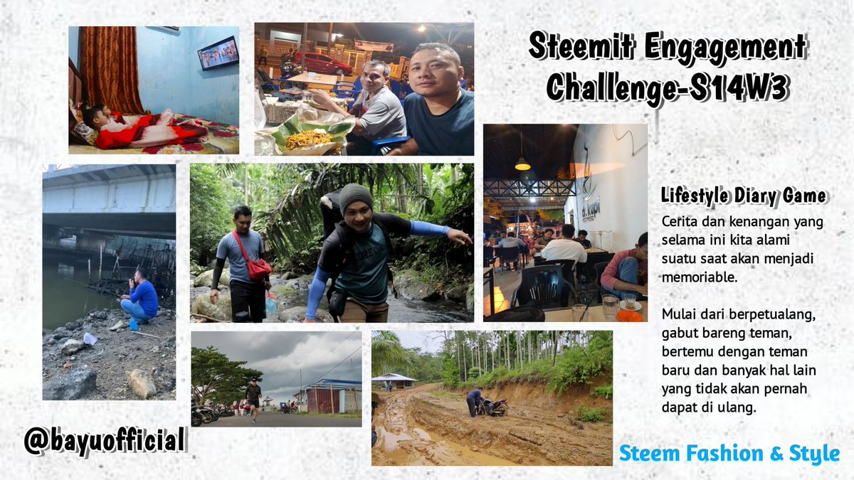 Steemit engagement challenge s14w3 or lifestyle diary game
#challenge #steemit #club5050 

steemit.com/hive-126193/@b…