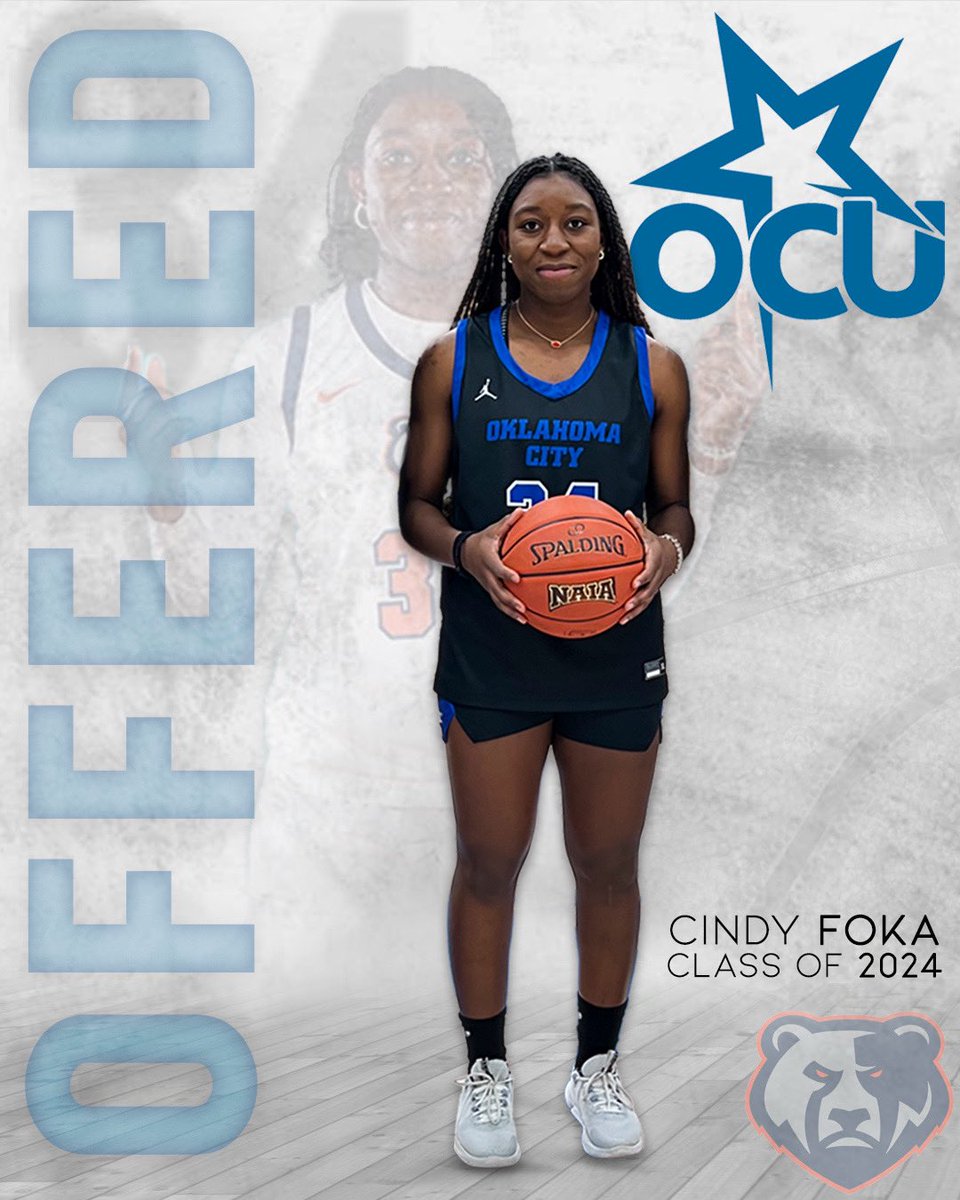 Cindy Foka (@cindyfoka) on Twitter photo After and amazing official visit, I am blessed to receive a scholarship offer from Oklahoma City University #HomeofChampions
<a href="/GrizzGirlsBball/">Glenn Girls' Hoops</a> <a href="/OCUwbball/">OCU Women's Hoops</a> <a href="/CoachMFallon/">Mike Fallon</a> @ctxladyknights After and amazing official visit, I am blessed to receive a scholarship offer from Oklahoma City University #HomeofChampions
<a href="/GrizzGirlsBball/">Glenn Girls' Hoops</a> <a href="/OCUwbball/">OCU Women's Hoops</a> <a href="/CoachMFallon/">Mike Fallon</a> @ctxladyknights