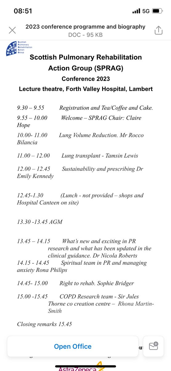 It was great to present today at @NHSSPRAG a summary of the BTS PR clinical statement and all of the good stuff PR related at #BTSWinter2023 today @ENUHealthSocial @nursingednapier - some fantastic speakers and topics - much to think about about