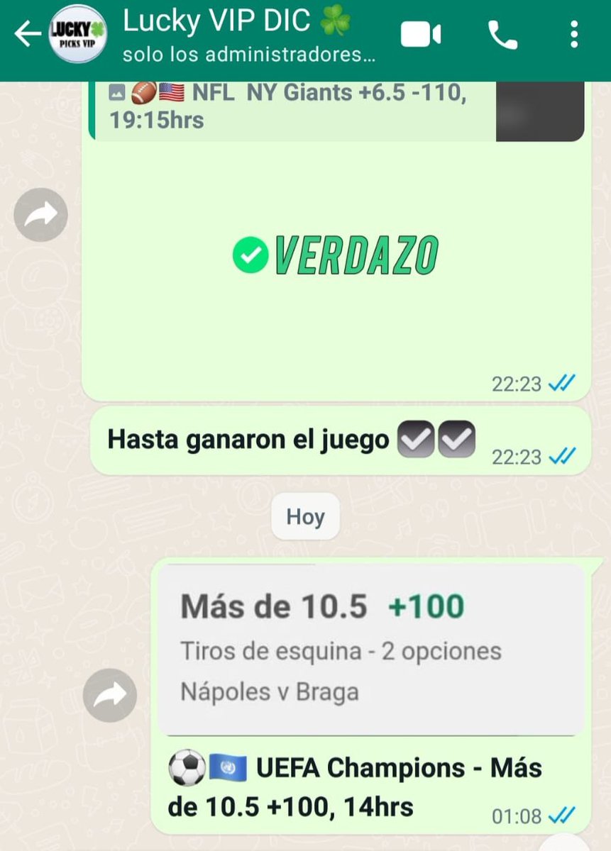LuckyPicks77's tweet photo. Única jugada del medio día y se cobra en el premium. Over 10.5 corners del Napoles vs Braga ☆☆ !!!! #GamblingTwitter #UEFAChampionsLeague https://t.co/9Zxb9O2tbt