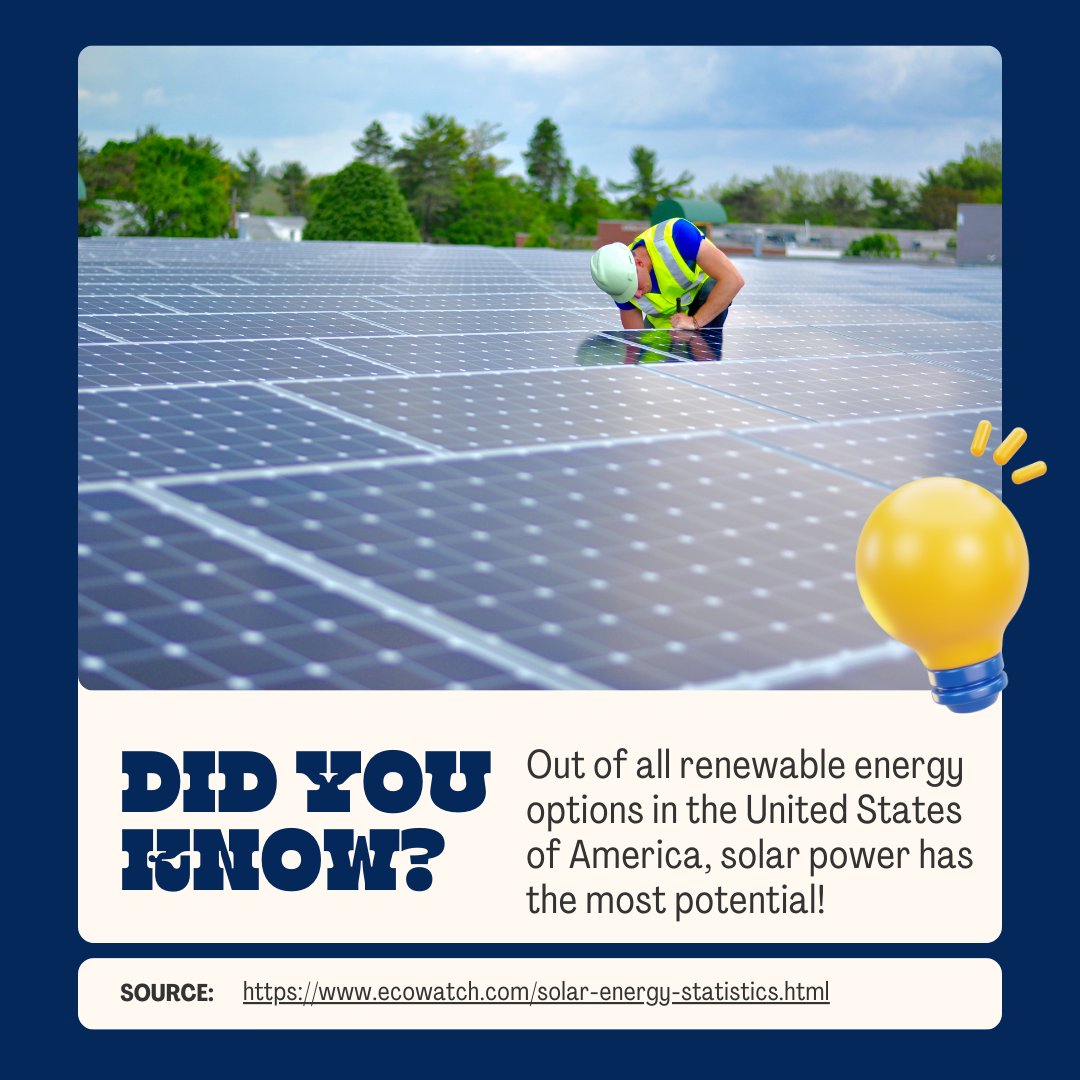 Solar energy is the future! #solarfacts #solarpower #RenewableEnergy #funfact #terrasol