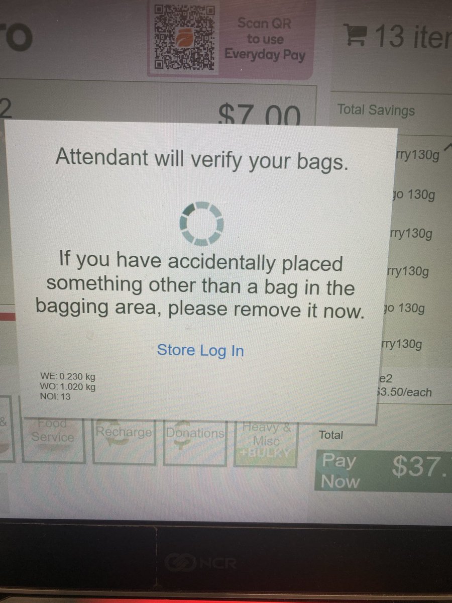 Veronica Le Nevez (@felixroni) on Twitter photo Dear <a href="/woolworths/">Woolworths</a>, fix your auto checkouts. I am sick of getting this EVERY SINGLE TIME I GO TO THE SHOPS. Fix it or take them out and bring back humans. Dear <a href="/woolworths/">Woolworths</a>, fix your auto checkouts. I am sick of getting this EVERY SINGLE TIME I GO TO THE SHOPS. Fix it or take them out and bring back humans.