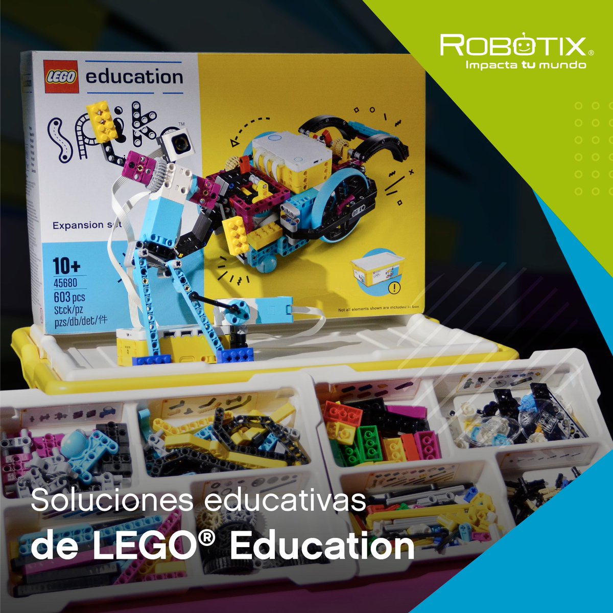 SoyRobotiX's tweet image. Estamos por cerrar el 2023 y antes de que termine el año, queremos recordarles que en RobotiX encontrarán a un gran aliado para impulsar el aprendizaje STEM en sus escuelas y centros de aprendizaje. 🫶🏼  

#LEGOEducation #SoyRobotiX #STEM #RobotiXInTheBox #FLLMéxico