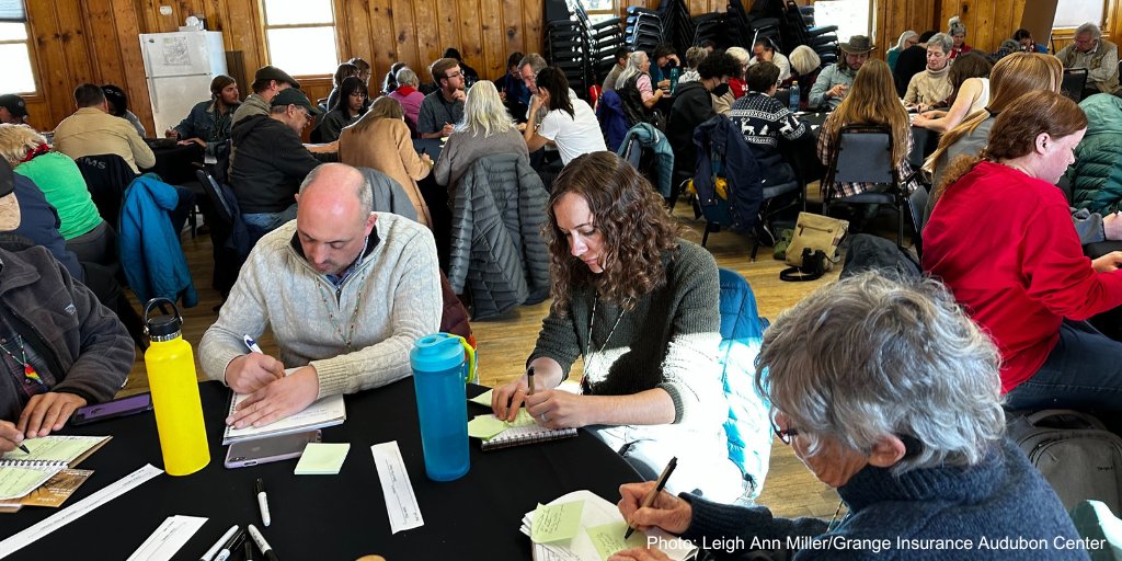 Last month, Audubon Great Lakes staff, members and chapter leaders gathered at the Audubon Leadership Conference to participate in bird walks, workshops, and discussions about engaging communities, and commitments to equity, diversity, inclusion, and belonging.