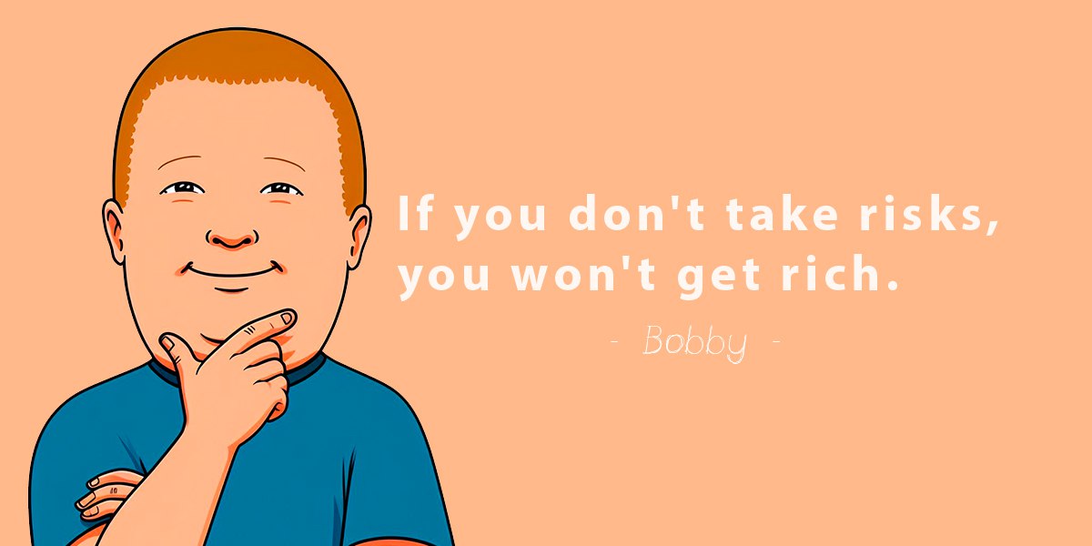 $BOBBY is being serious. Don't joke with him.