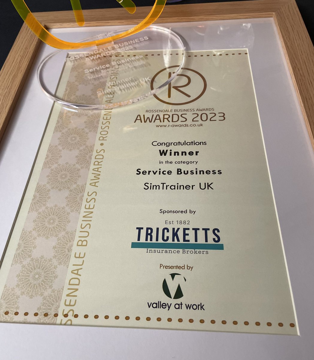 Amazing news! At the Rossendale Business Awards, we were highly commended for the Small Business Award and we WON the Service Business Award! 🎉 We were surprised to win but we are so proud! We were in the company of so many amazing businesses, well done to all the finalists!