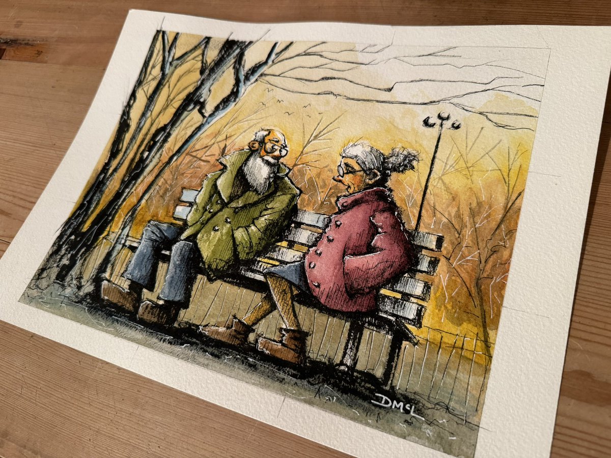 donoghmclaverty's tweet photo. Still here #sketch #illustration #ink #watercolour https://t.co/OVzyuaTfwM