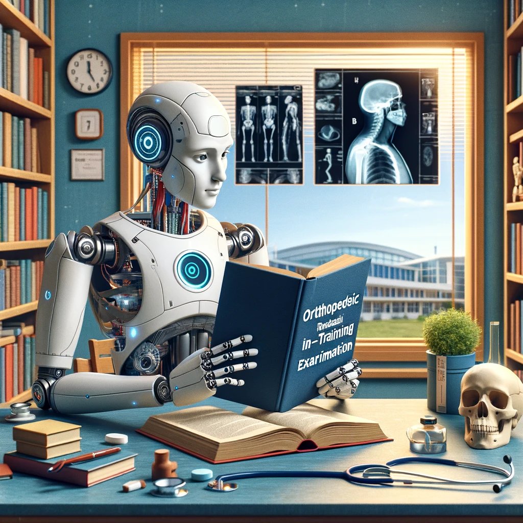 Our recent <a href="/jbjs/">J Bone & Joint Surg</a> publication suggests ChatGPT Performs at the Level of a Third-Year Orthopaedic Surgery Resident on the Orthopaedic In-Training Examination!

Read more on journals.lww.com/jbjsoa/fulltex…

#ArtificialIntelligence #AI #OrthoTwitter
#13RoadToOrtho