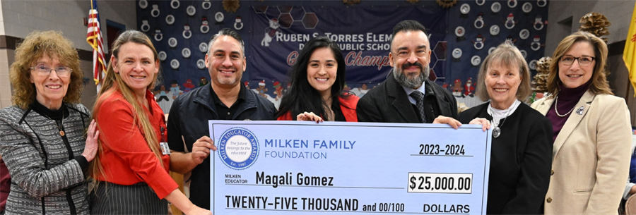 Teacher Surprised with 2023 Milken Educator Award bit.ly/48f3uoR 
#growingchampions #MEA3K #MilkenAward