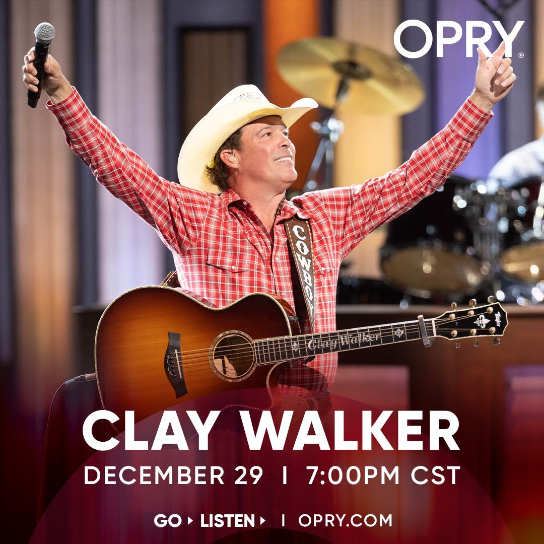 It’s always an honor to play the @opry and I get to on December 29th! Come join me and some other amazing artists... Tickets are on sale now at bit.ly/3v2EuTj or tune in from home with @WSMradio.