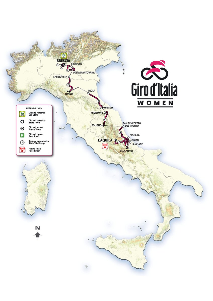 Il percorso del Giro d'Italia Women 2024
#ciclismo #cycling #GirodItaliaWomen #GirodItaliaWomen2024 #GiroWomen

svelo.eu/2023/12/12/il-…