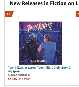 Loving y'all with my whole coal heart

The performance on #TeenKillersatLarge the #TeenKillersClub finale is really something. 

I recommend all three books back to back if you have a long holiday roadtrip esp. if you're riding with besties. 
u will laugh & u will scream!!!
