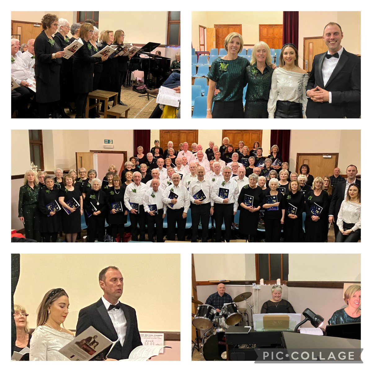 Wedi gwir fwynhau perfformio ‘Atgof o’r Sêr’ @RobatArwyn <a href="/Curiad/">cherie lewis</a> heno gyda <a href="/lowrielen3/">lowri.elen</a> a Barry Powell. #Diolch i bawb am y gefnogaeth i’r côr a <a href="/BHFCymru/">BHF Cymru</a> ⭐️🎶⭐️<a href="/Clonc360/">Clonc360</a> #nosoniwchofio ⭐️ #maersêryncanu ⭐️🎶⭐️