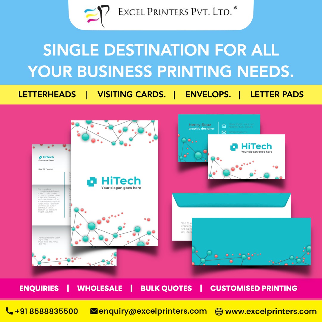 excel_printers's tweet image. Your ultimate destination for comprehensive printing solutions. From vibrant marketing materials to precise business documents, we cater to all your printing needs. With cutting-edge technology and personalized service, trust us to bring your vision to life.