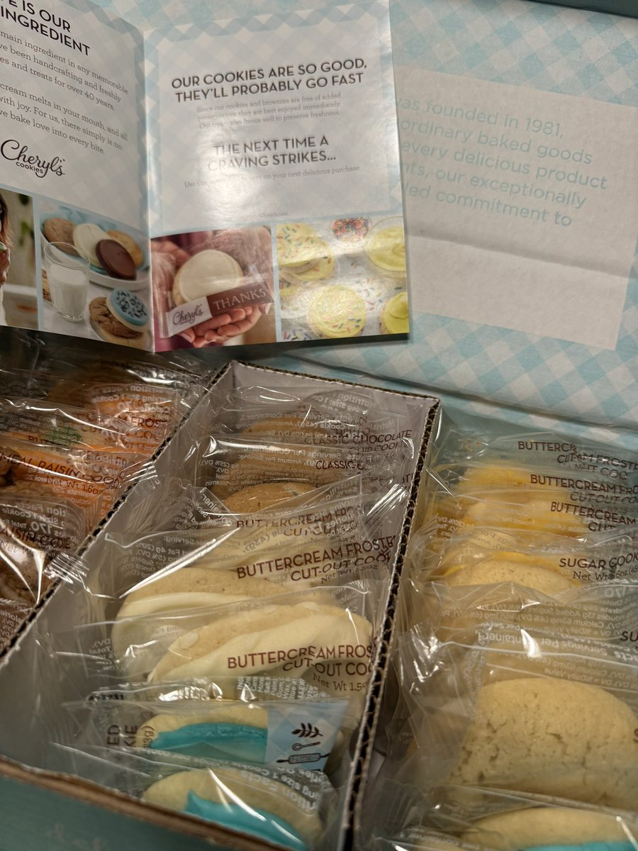 Tyler Whitt (@southeastsem) on Twitter photo You know it’s going to be a great day when a box of Cheryl’s cookies shows up from the best Asurion rep there is, <a href="/_SamTheRAM/">Samantha Baker☀️</a>! Just trying to figure out which one to try first 👀 🤤 😋 You know it’s going to be a great day when a box of Cheryl’s cookies shows up from the best Asurion rep there is, <a href="/_SamTheRAM/">Samantha Baker☀️</a>! Just trying to figure out which one to try first 👀 🤤 😋