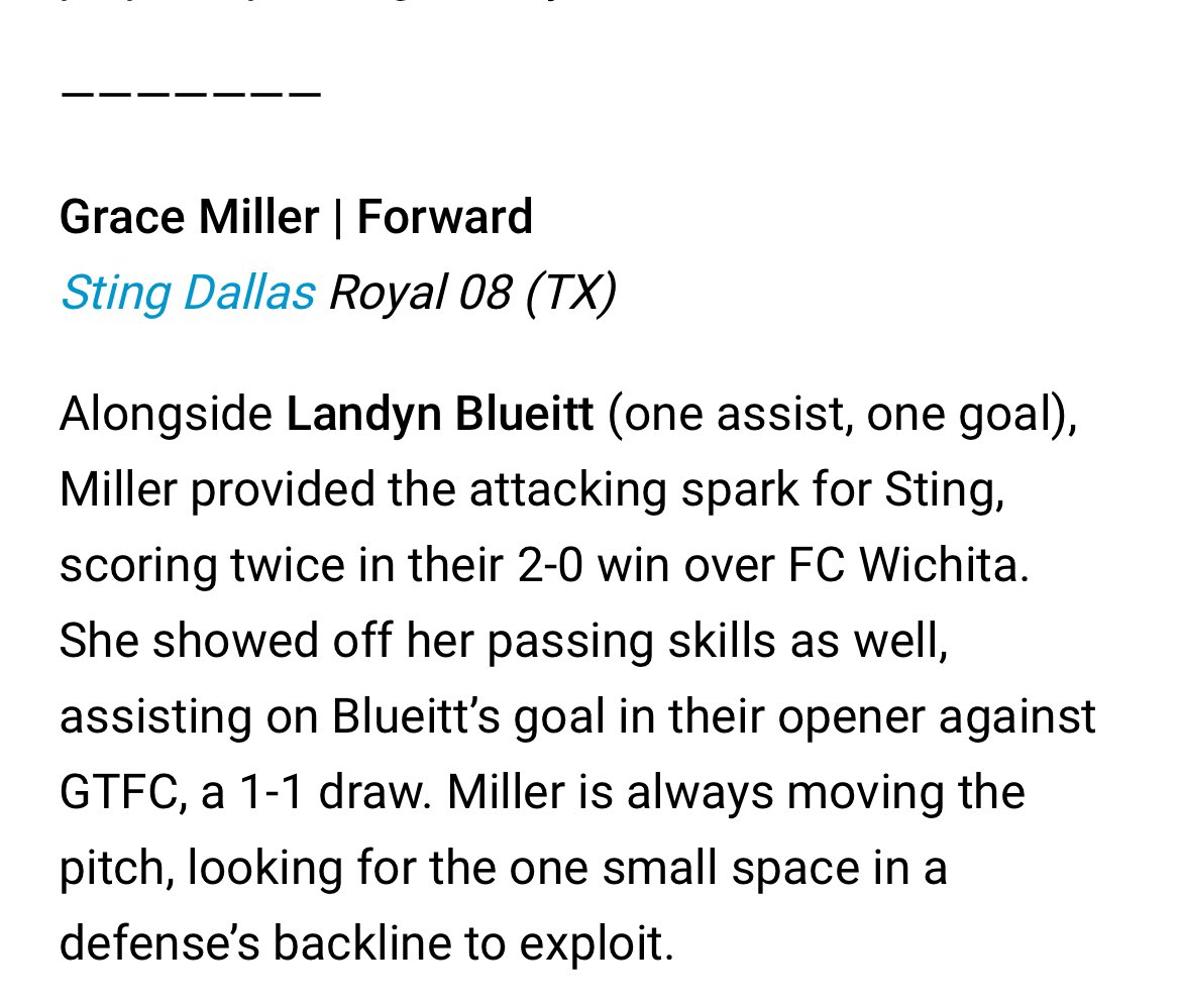 Congrats @grace_miller2 So proud of you! Grace and her teammate @LandynBlueitt made a great duo in St. Louis