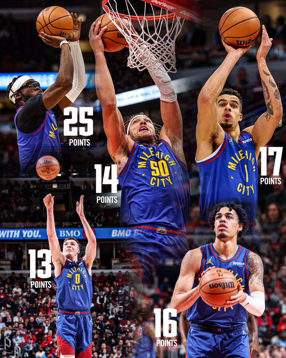 Jackson scores 25 points as Nuggets beat Bulls 114-106 after Jokic