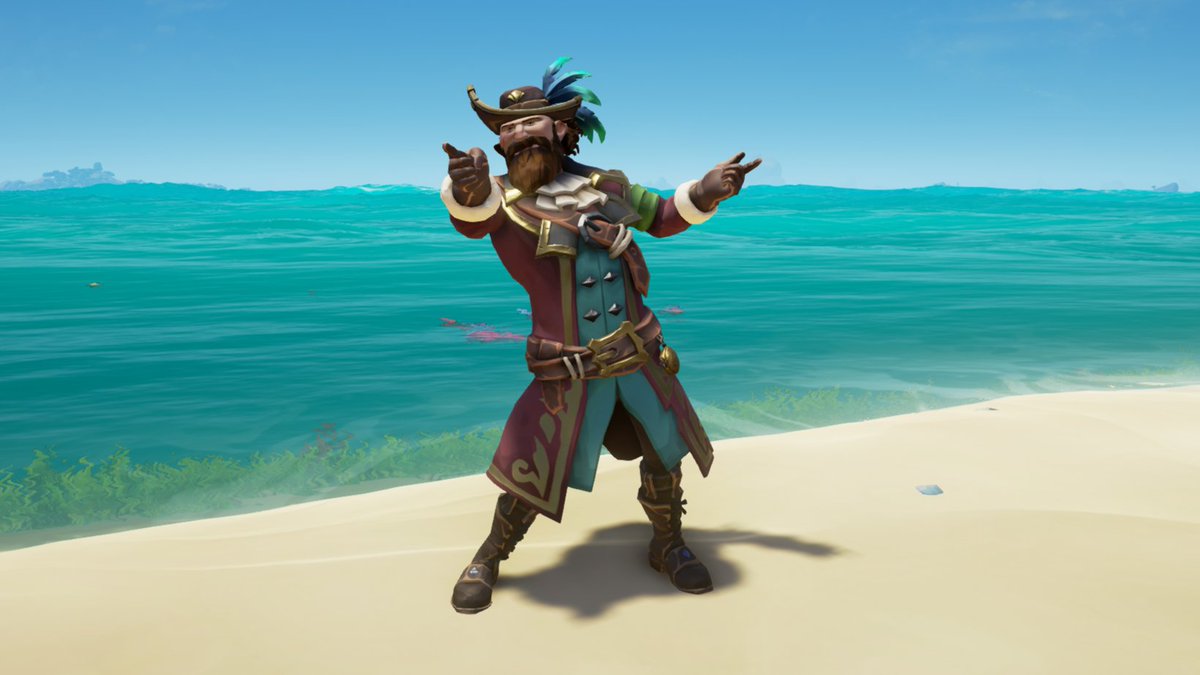 All bundled up! ...is it hot out here, or is it just me?

I guess that Bilge Rat Duke was a little under the weather when he mentioned feeling cold. 🤷‍♂️

Theme: Winter Wear

<a href="/SeaOfThieves/">Sea of Thieves</a> #StyleOfThieves