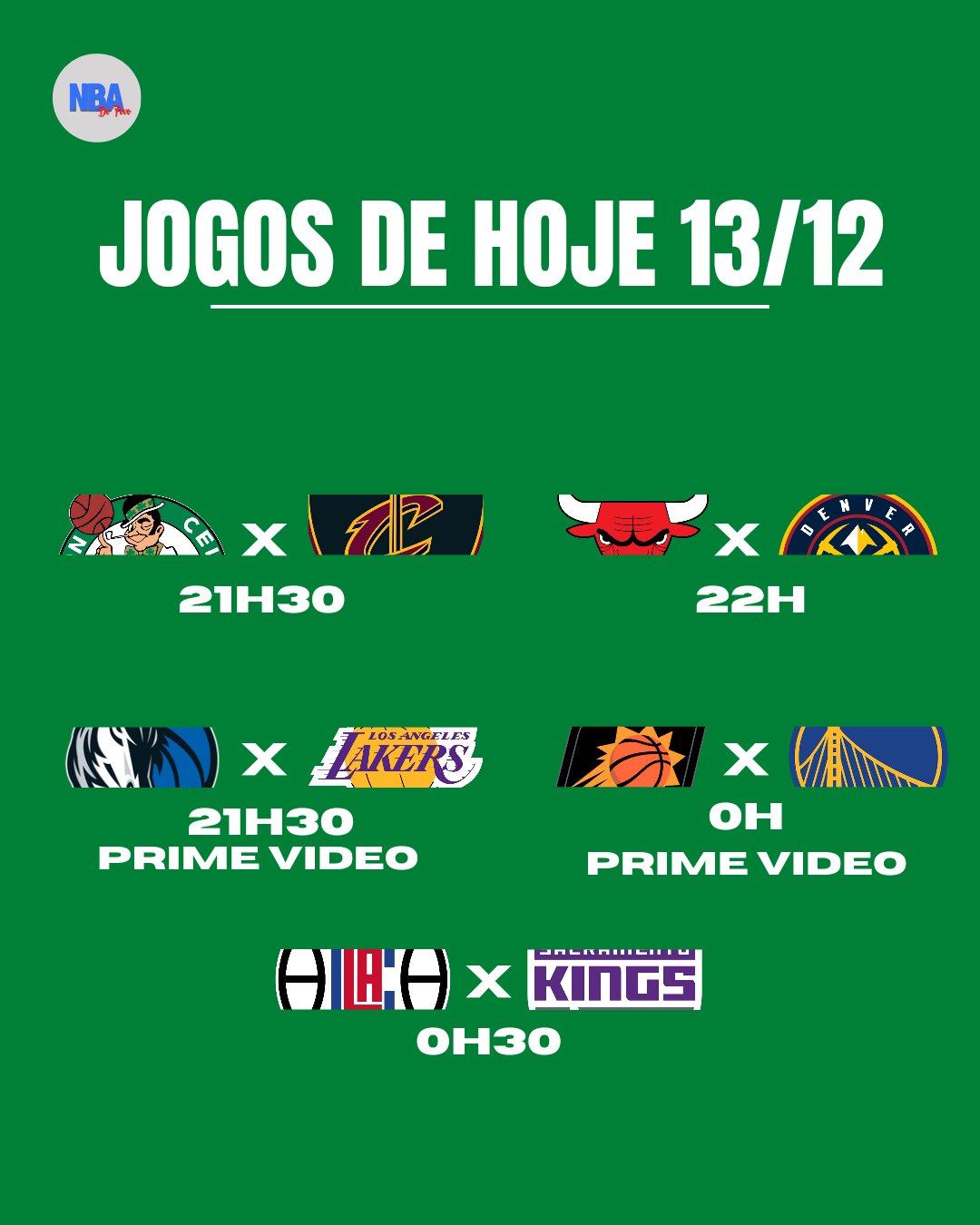 Prime Video transmitirá jogos da NBA no Brasil; saiba mais