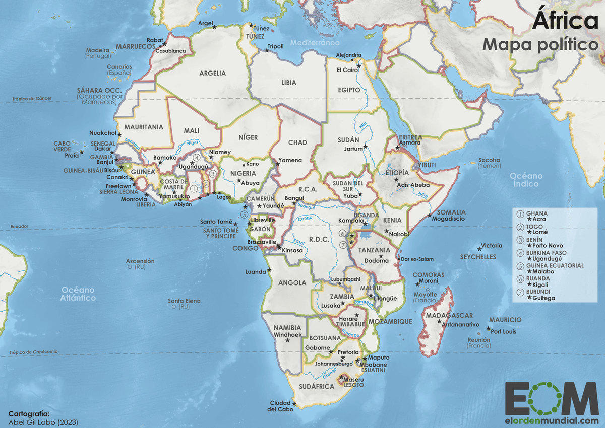 txemita's tweet photo. "¿Dónde está Madagascar? En África 
¿Y las Islas Canarias? En Europa". Ya. 

Aunque no es tan difícil de entender es lo que sigue enseñando en muchos colegios de las Islas, sin distinguir a estas alturas Europa de Unión Europea.  

Mapa de @elOrdenMundial https://t.co/MlAIN4JuEg